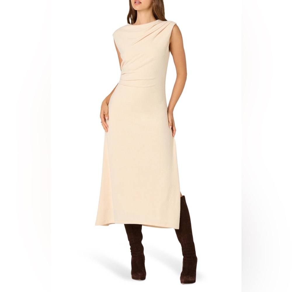 ASTR THE LABEL HACCI BUTTERCREAM MIDI DRESS - Picture 2 of 8